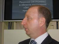 Вице-президент по маркетингу и развитию бизнеса ОАО «СИТРОНИКС» Борис Вольпе