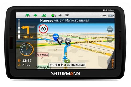 GPS-навигатор Shturmann Link 510 WiFi